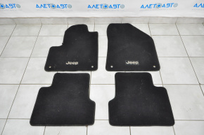 Set de covorașe pentru interiorul mașinii Jeep Cherokee KL 14- material textil negru