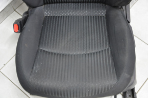 Scaunul șoferului Toyota Prius 50 16- fără airbag, manual, material textil negru, uzat