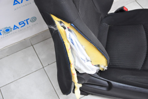 Scaun de pasager Toyota Prius 50 16- fără airbag, manual, material textil negru, uzat