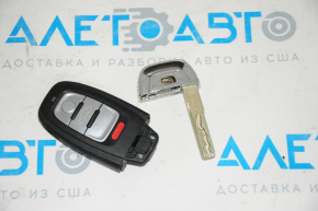 Cheie Audi A4 B8 08-16 inteligentă cu 4 butoane