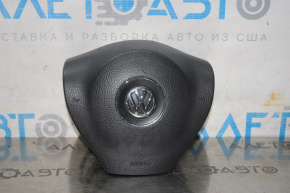 Airbagul de siguranță în volanul șoferului VW Passat b7 12-15 SUA este vizibil conturul AIRBAG.