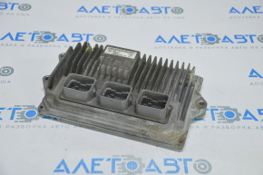 Блок ECU компьютер двигателя Honda Accord 13-17 примят, нет фрагмента