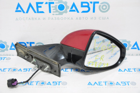 Зеркало боковое правое Chevrolet Volt 11-15- 7 пинов, поворотник, красное