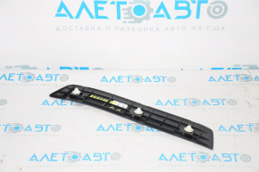 Capacul pragului din spate dreapta exterior Toyota Avalon 13-18 negru