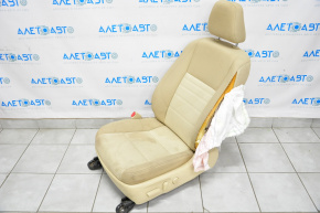 Водительское сидение Toyota Camry v55 15-17 usa без airbag, элект, тряпка беж, стрельнувшее