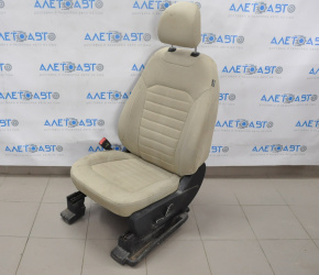 Водительское сидение Ford Edge 15- без airbag, электро, тряпка беж