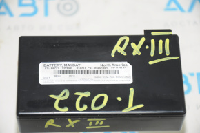 MAYDAY BATTERY MODULE Lexus RX350 RX450h 10-15