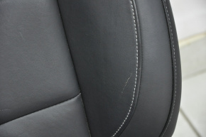 Scaun de pasager Infiniti QX30 17- fără airbag, electric, piele neagră, uzată