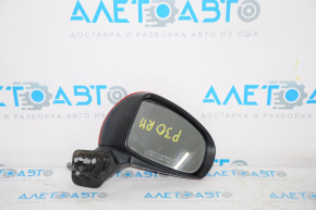 Зеркало боковое правое Toyota Prius 30 10-15 5 пинов, красное