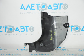 Capacul amortizorului frontal dreapta jos Nissan Rogue 14-20 negru.