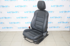 Scaun șofer Mazda 6 13-15 fără airbag, manual, piele neagră