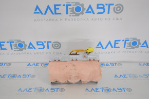 Airbag-ul pasagerului din bordul Mazda 6 13-15, roșu, cu cartuș rugină.