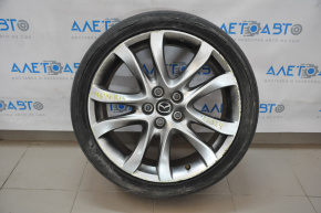 Диск колесный R19 5*114,3 Mazda 6 13-21 Touring серебро бордюрка