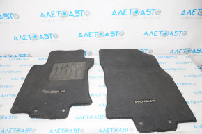 Set de covorașe Nissan Rogue 14-20, material textil negru.