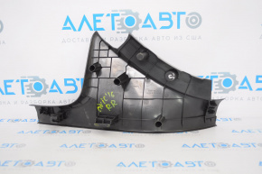 Накладка порога задняя правая Honda Civic X FC 16-21 4d черная