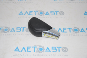 Maner cutie de viteze Subaru Outback 15-19, piele, neagră