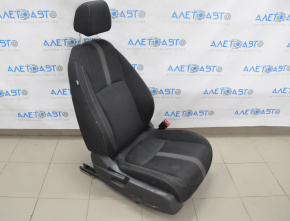 Scaun pasager Honda Civic X FC 16-18 4d fără airbag, manual, material textil negru.