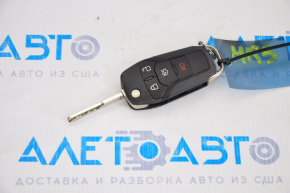 Ключ Ford Fusion mk5 13-16 4 кнопки, раскладной, дефект механизма складывания