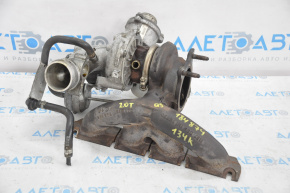 Turbina completă cu colector pentru Audi Q5 8R 13-17 2.0T 134k