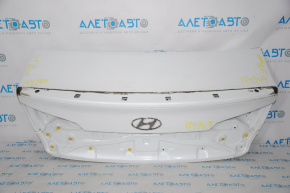 Capac portbagaj Hyundai Sonata 15-17 alb W8