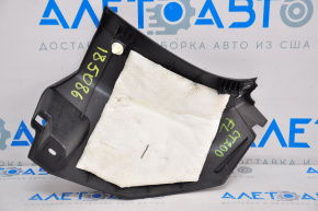 Capacul amortizorului frontal stânga jos pentru Lexus CT200h 11-17, negru, uzat