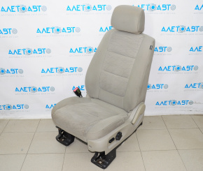 Scaun șofer Ford Explorer 11-15 fără airbag, manual, material textil gri.