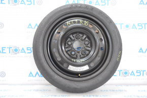 Roata de rezerva pentru Honda Accord 13-17 R16 125/80, cauciuc uzat.