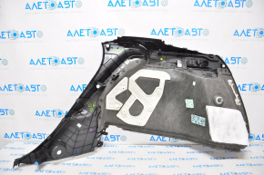 Capacul arcului stâng Infiniti QX50 19- este crăpat, negru