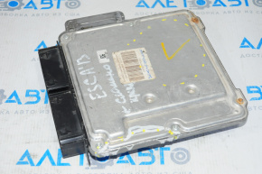 Blocul ECU al motorului Ford Escape MK3 13-16 1.6T 2.0T are o prindere ruptă și o lovitură.