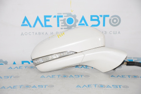 Зеркало боковое правое Ford Fusion mk5 13- 7 пинов, поворотник, подогрев, белое