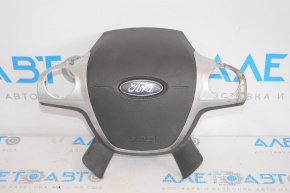 Airbag-ul de siguranță în volan pentru șoferul Ford Escape MK3 13-16, pre-restilizare, negru, defect crom, ruginați inflatorul