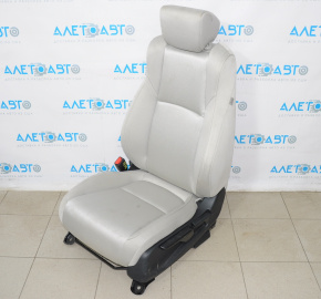 Scaun șofer Honda Accord 18-22 fără airbag, manual, material textil gri.