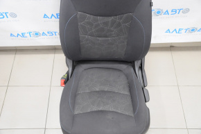 Водительское сидение Chevrolet Volt 16- без airbag, механич, тряпка черн синяя строчка