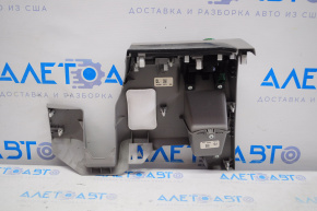 Накладка колени водителя Honda CRV 12-14 серая