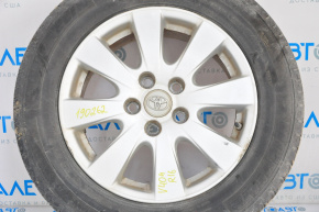 Roată de 16 inch x 6,5J 5x114.3 Toyota Camry v40 cu jantă ușoară.