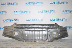 Panoul din spate al Subaru Legacy 15-19, argintiu.