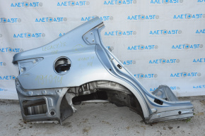 Aripa spate dreapta Subaru Legacy 15-19 argintie, cu lovituri.