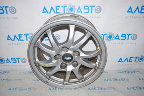 Roata de 16 inch Toyota Prius V 12-17 are vopseaua exfoliata