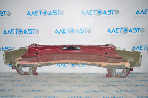 Panoul din spate al Ford Focus mk3 11-18 4d, complet asamblat, format din 2 piese, culoare roșie.