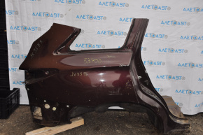 Aripa spate dreapta a Infiniti JX35 QX60 13-15, culoare bordo, cu lovituri.