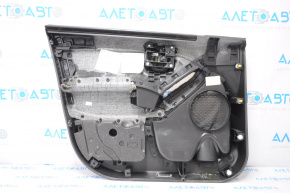 Capacul ușii, cartela din față dreapta Fiat 500X 16-17 negru-șters