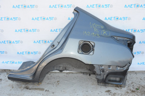 Aripa spate stânga Nissan Versa 12-19 SUA, gri, bare