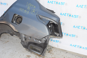 Aripa spate stânga Nissan Versa 12-19 SUA, gri, bare