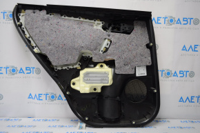 Capacul ușii spate dreapta Toyota Rav4 13-18 negru cu inserție neagră.