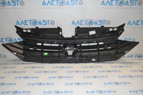 Решетка радиатора grill VW Jetta 19-21 без эмблемы