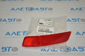 Reflectorul de pe bara spate stânga pentru Lexus ES300h ES350 13-18, nou, original OEM.