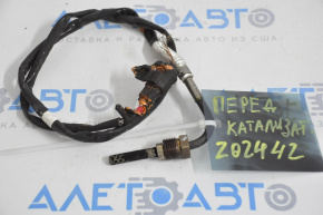 Senzorul de temperatură a gazelor de eșapament VW Jetta 11-18 SUA 2.0 TDI cu catalizator frontal, cipul topit