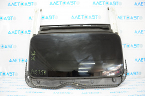 Geam asamblat Infiniti JX35 QX60 13- perdea gri