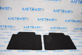 Set de covorașe Nissan Rogue 14-20, material textil, negru.