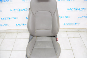 Пассажирское сидение Hyundai Santa FE Sport 13-16 дорест, без airbag, электро не раб, кожа серое, ржав